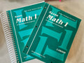 Saxon Math 1 - Teacher and Student Books