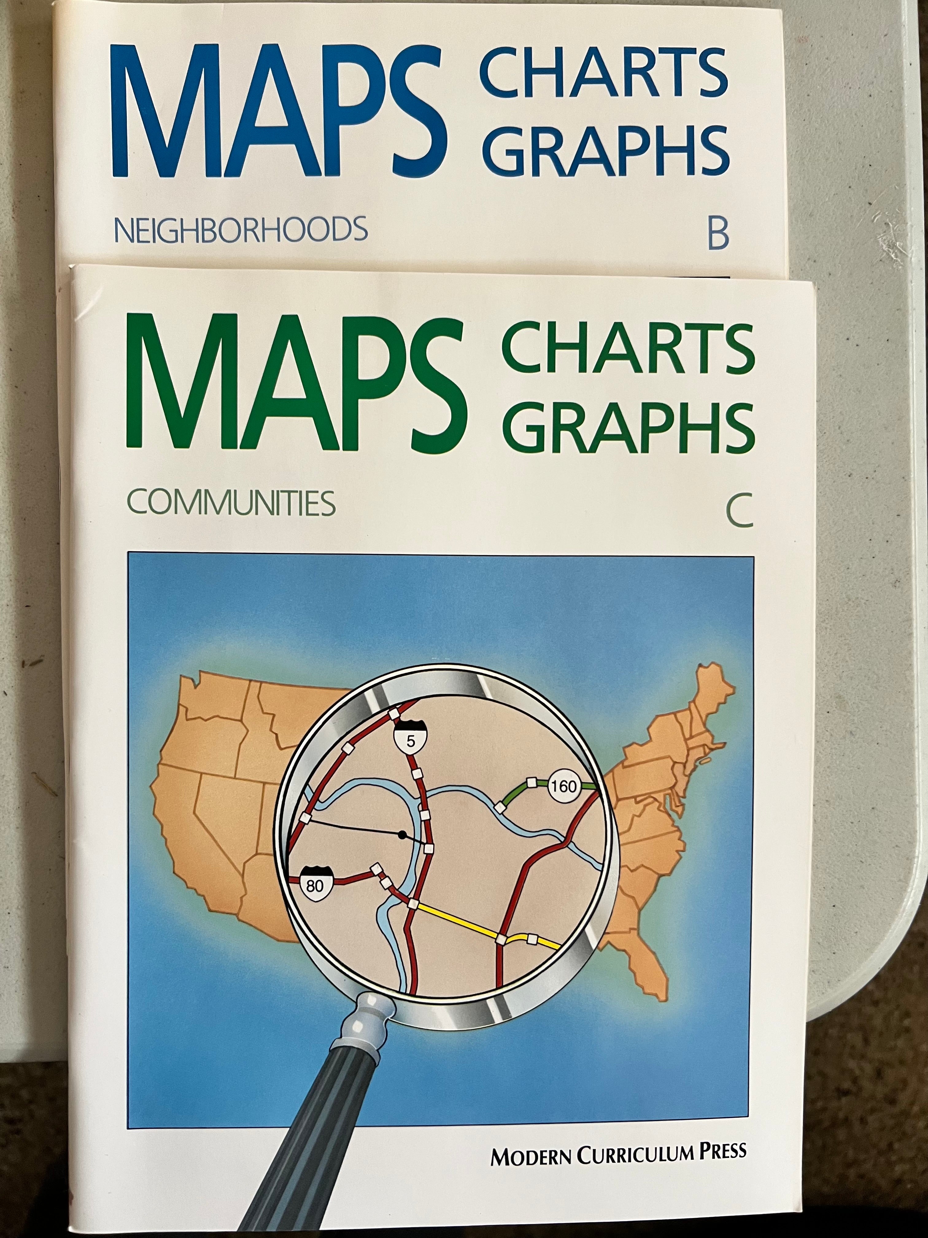 Maps (B) Modern Curriculum Press