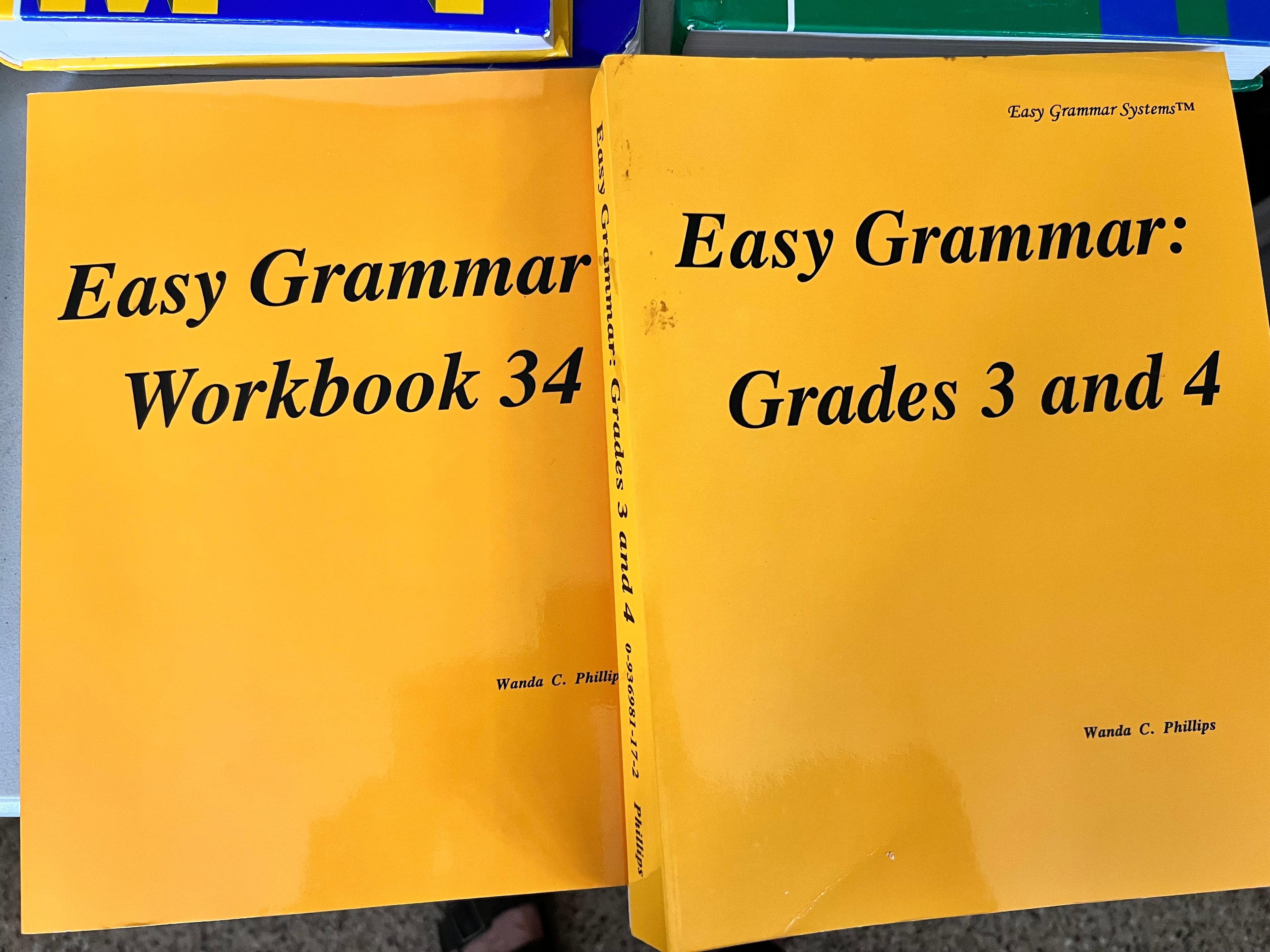 Easy Grammar Workbook SET